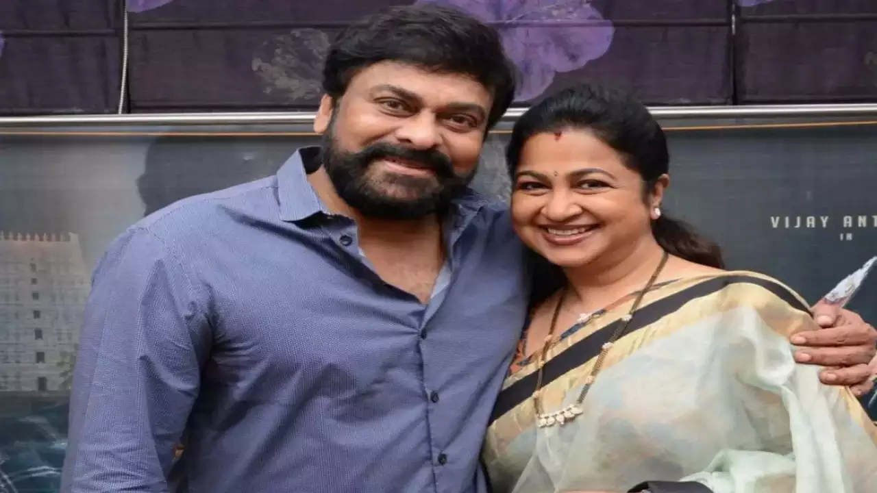   Chiranjeevi and Radhika Sarathkumar: The Blockbuster Telugu Cinema Pair